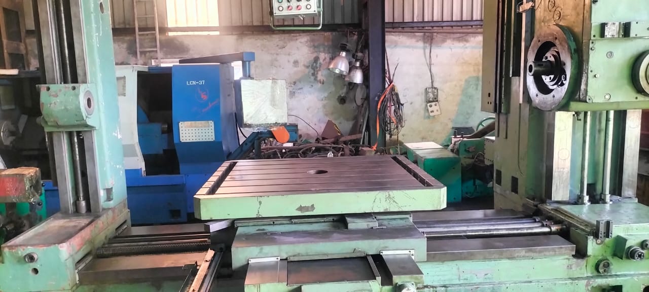 Used Defum AD115 H Boring Machine Spindle : 115mm Cross : 1800mm Height : 1500mm With Tailstock