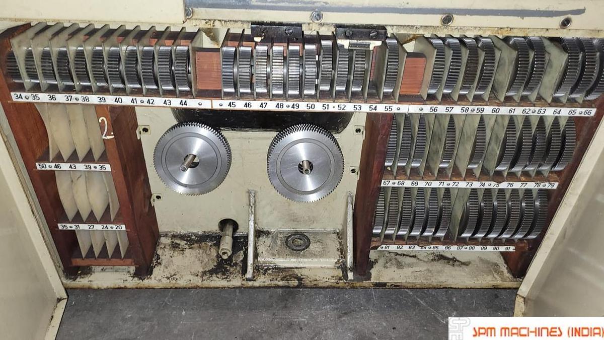 Used WMW Niles ZSTZ 630 C1 Gear Grinder Diameter : 630mm x 12 Module, With full change gears set
