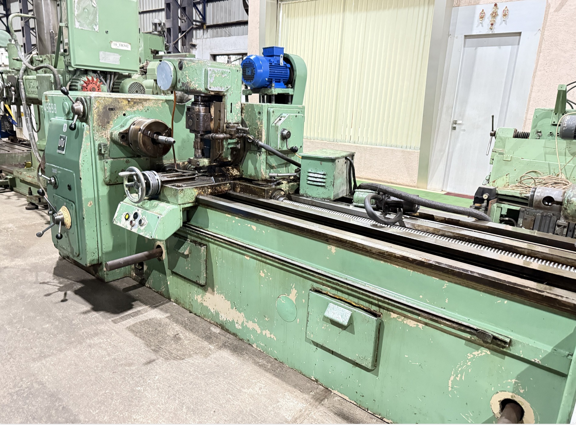 Used WMW Heckert  Thread Milling Machine 2000mm With Hobbing Head and Change Gears