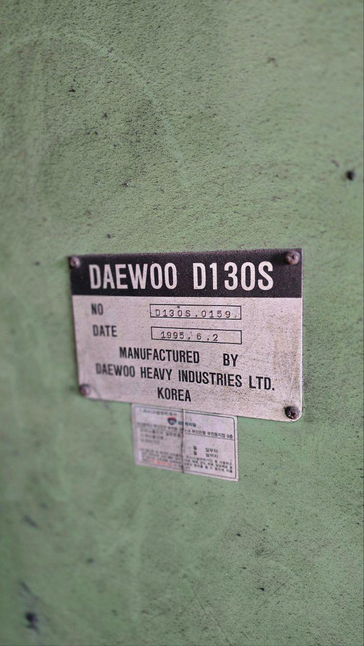 Used Daewoo D130S H Boring, Spindle : 130mm, Cross : 2000mm, Height : 1500mm, Year : 1995