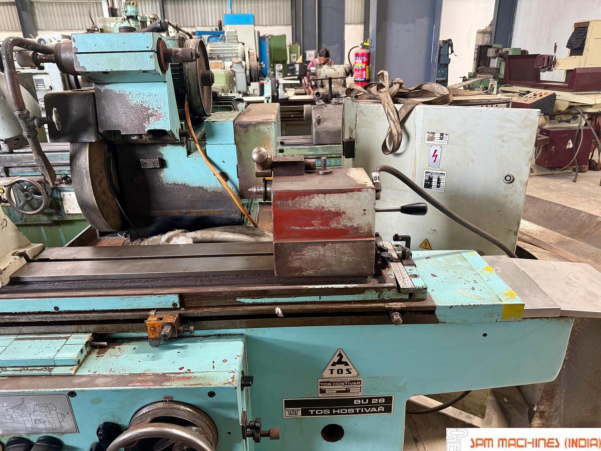 Used TOS BU28 x 1000 Cylindrical Grinder, Diameter : 295mm x 1000mm Between Center with Internal Grinding attachment