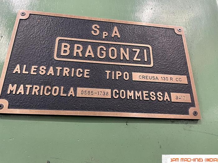Used Bragonzi 130 R CC H Boring Machine  Spindle : 130mm Cross : 2600mm