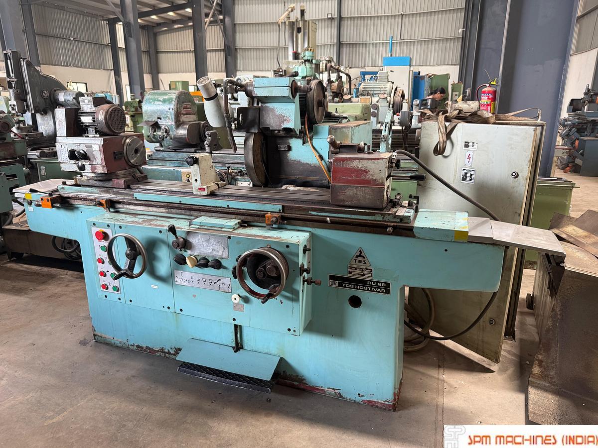 Used TOS BU28 x 1000 Cylindrical Grinder, Diameter : 295mm x 1000mm Between Center with Internal Grinding attachment