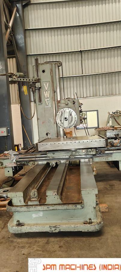 Used VWF BFN 125 Table Type Boring Machine, Spindle 125mm, Cross : 3000mm, Height : 2000mm