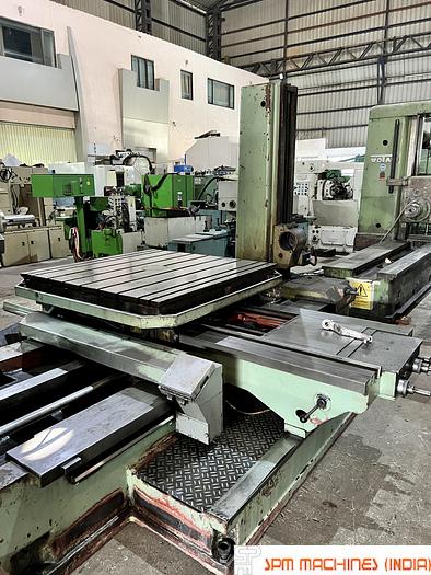 Used TOS W100 H Boring With Tailstock