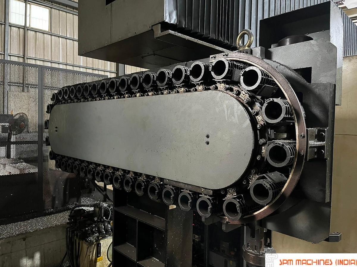 Used VTEC VH6747AH Double Column VMC Machine, Travel : 6700 x 4700mm, Between Column 4000mm, Fanuc 18iMB, Year: 2011