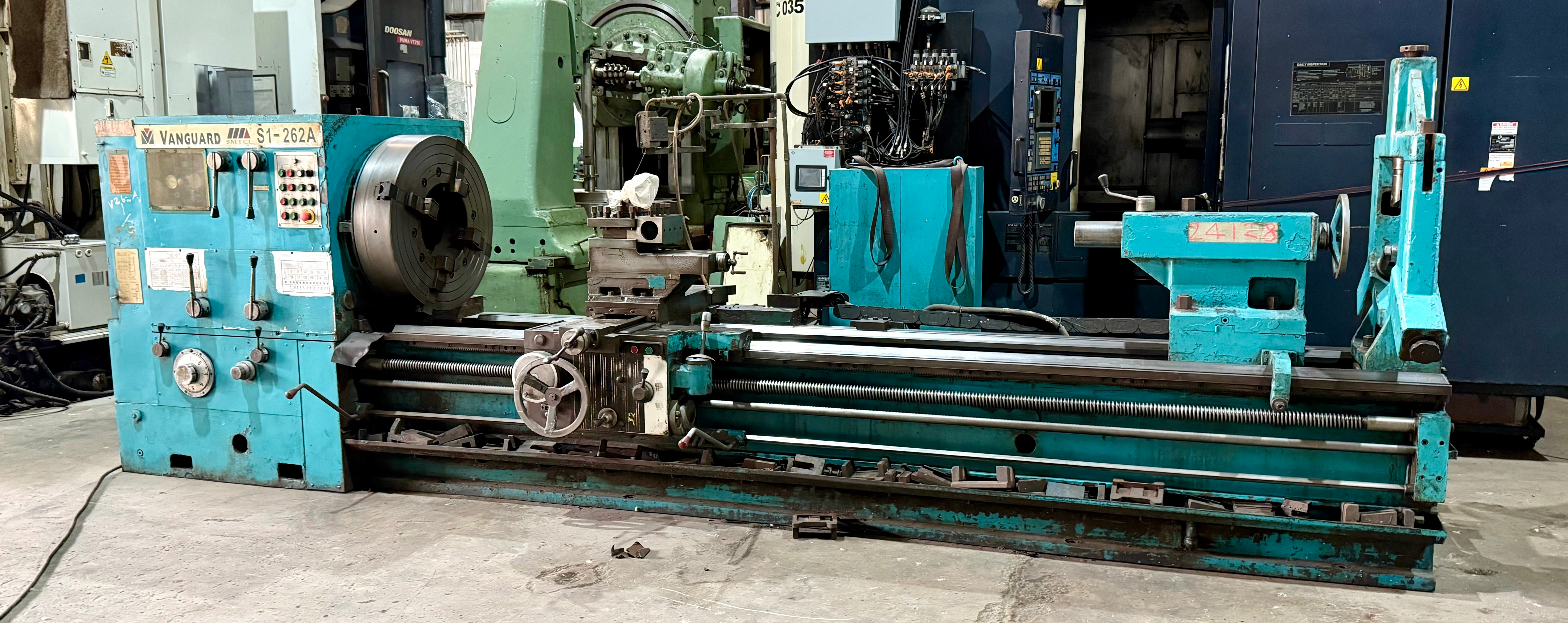 Used Vanguard S1-262A / 3000 Oil Country Lathe Big Bore 355mm