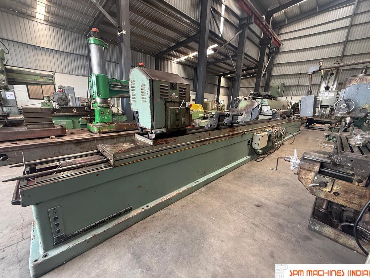 Used Zooca RU5000 x 6 Cylindrical Grinder, Diameter : 600mm x 5000mm Between Center With Lots of Steady Rest