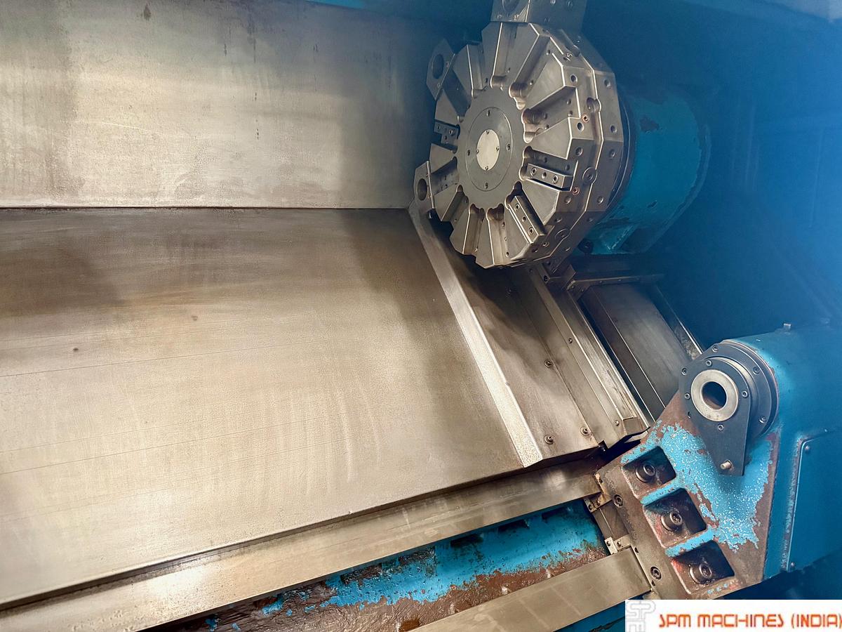 Used Femco HL55S CNC Turning Chuck : 375mm Swing : 727mm Between Center : 1250mm, Fanuc Oitd, Year : 2010