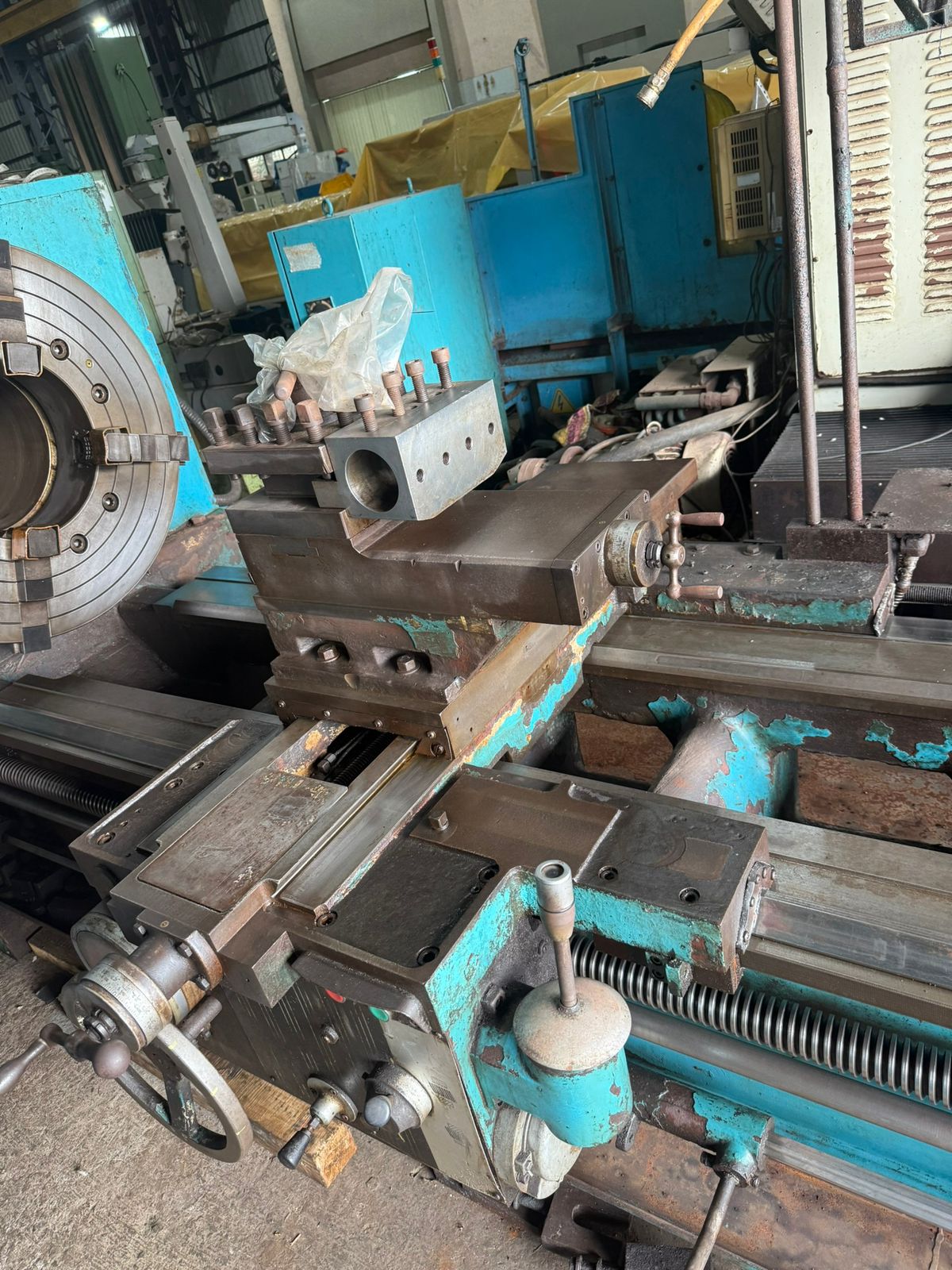 Used Vanguard S1-262A / 3000 Oil Country Lathe Big Bore 355mm