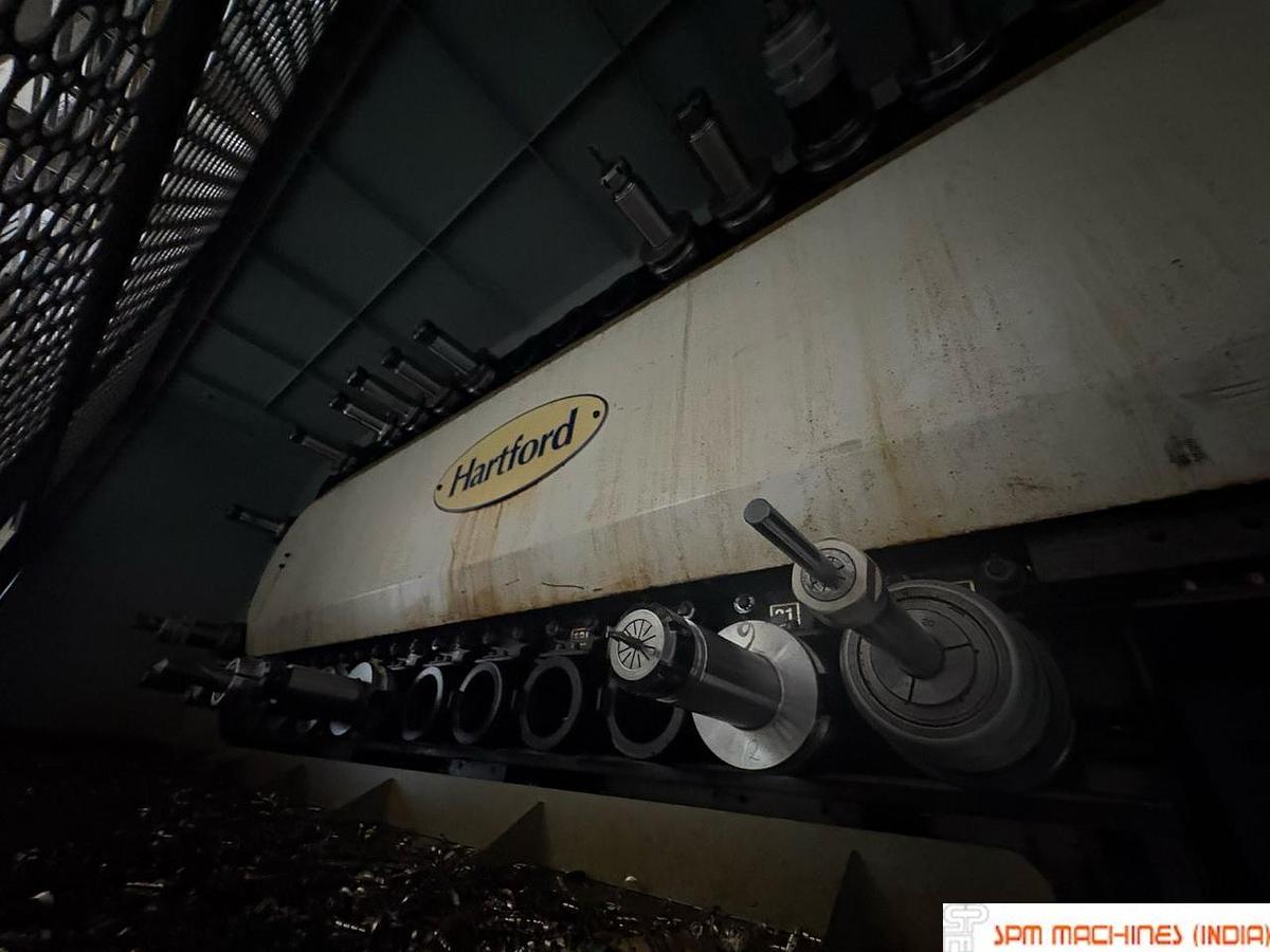 Used Hartford PRW 5340 Double Column VMC - 5200 x 3500mm, Fanuc 18iMB, With Milling Head, Year : 2008