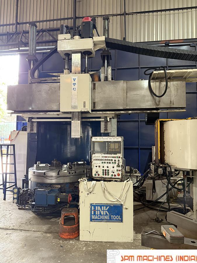 Used HNK VTC 16/20, Chuck : 1600mm Swing : 2000mm, Height: 1660mm, Fanuc 31iA Control With C Axis, Year: 2009