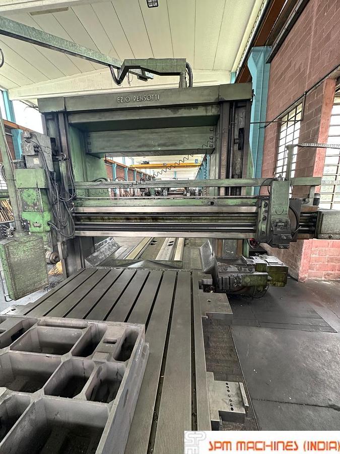 Used Pensotti Double Column Big Plano Miller 14000 x 3100mm