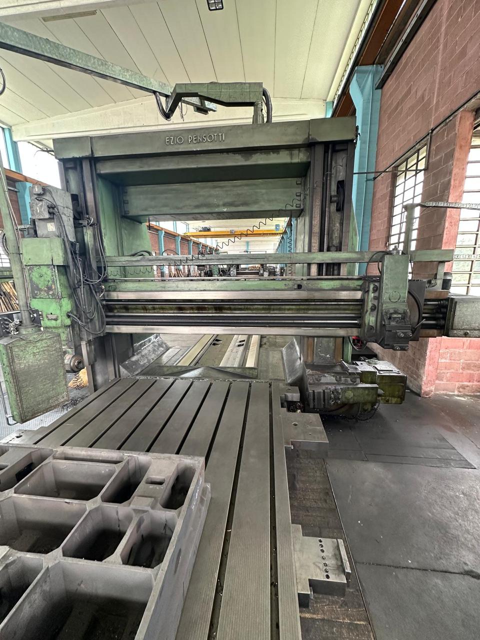Used Pensotti Double Column Big Plano Miller 14000 x 3100mm