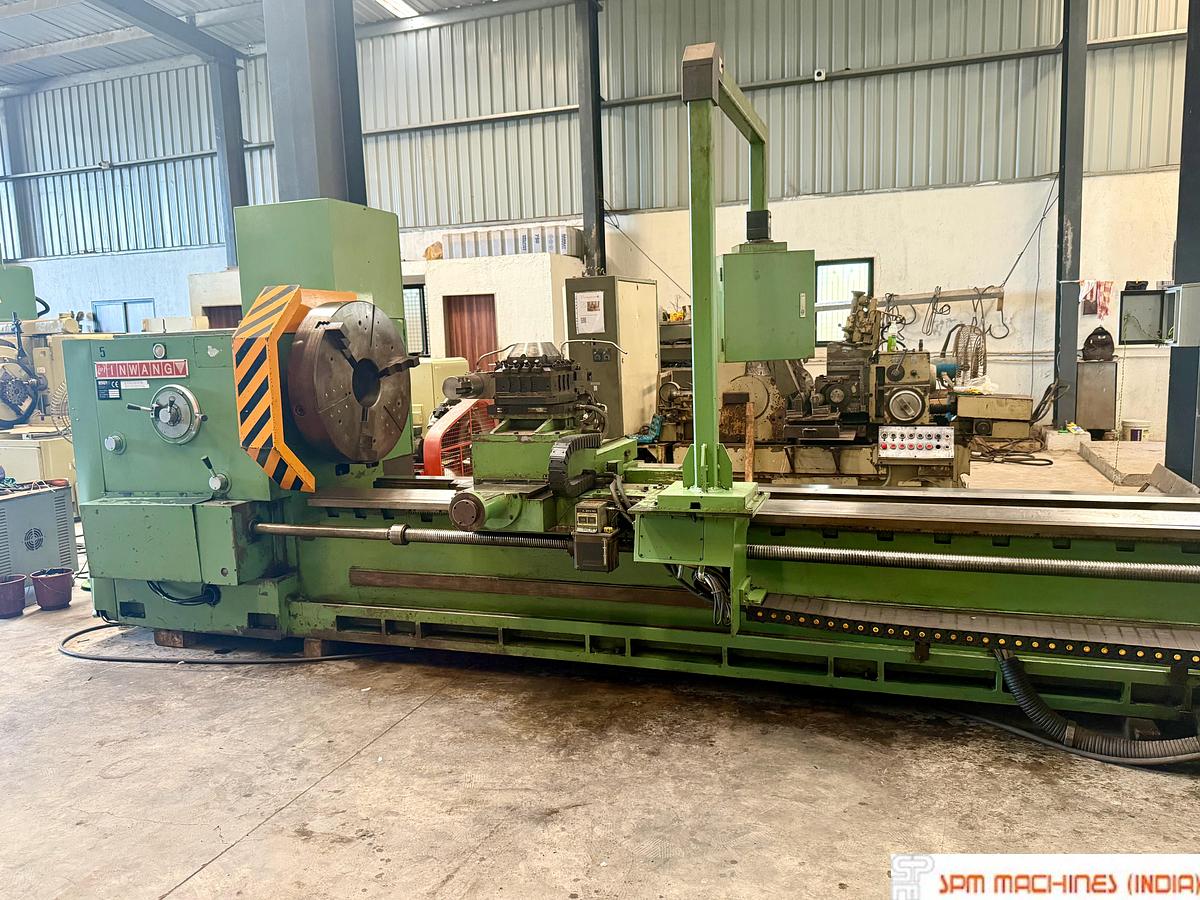 Used Inwang Torino CNC Lathe SPCA 1000 - Swing : 1000mm x 6000mm Fanuc OT Controller