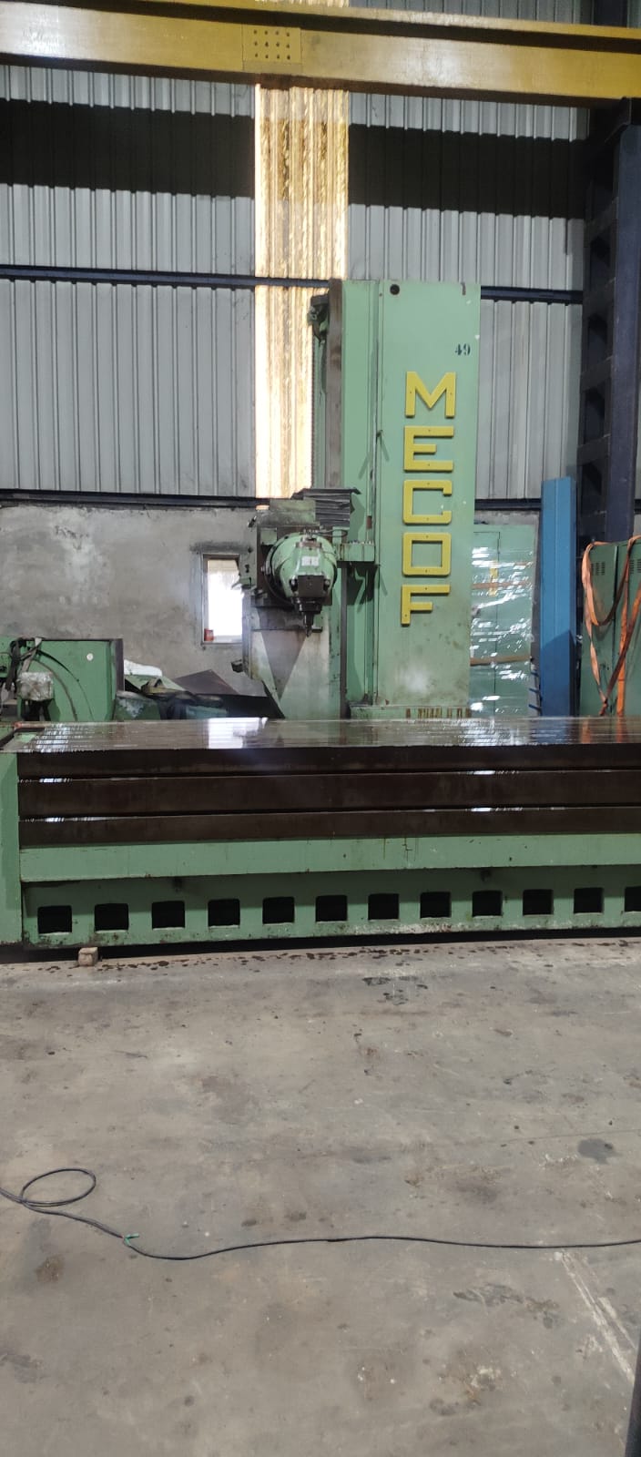 Used Mecof CS83G CNC Bed Milling Machine (Original CNC)