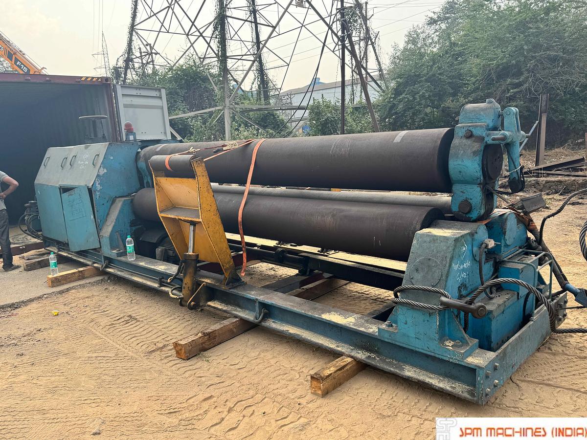 Used Hercules 3660 x 25mm Plate Bending Machine 3 Roll