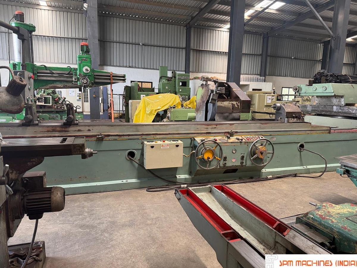 Used Zooca RU5000 x 6 Cylindrical Grinder, Diameter : 600mm x 5000mm Between Center With Lots of Steady Rest