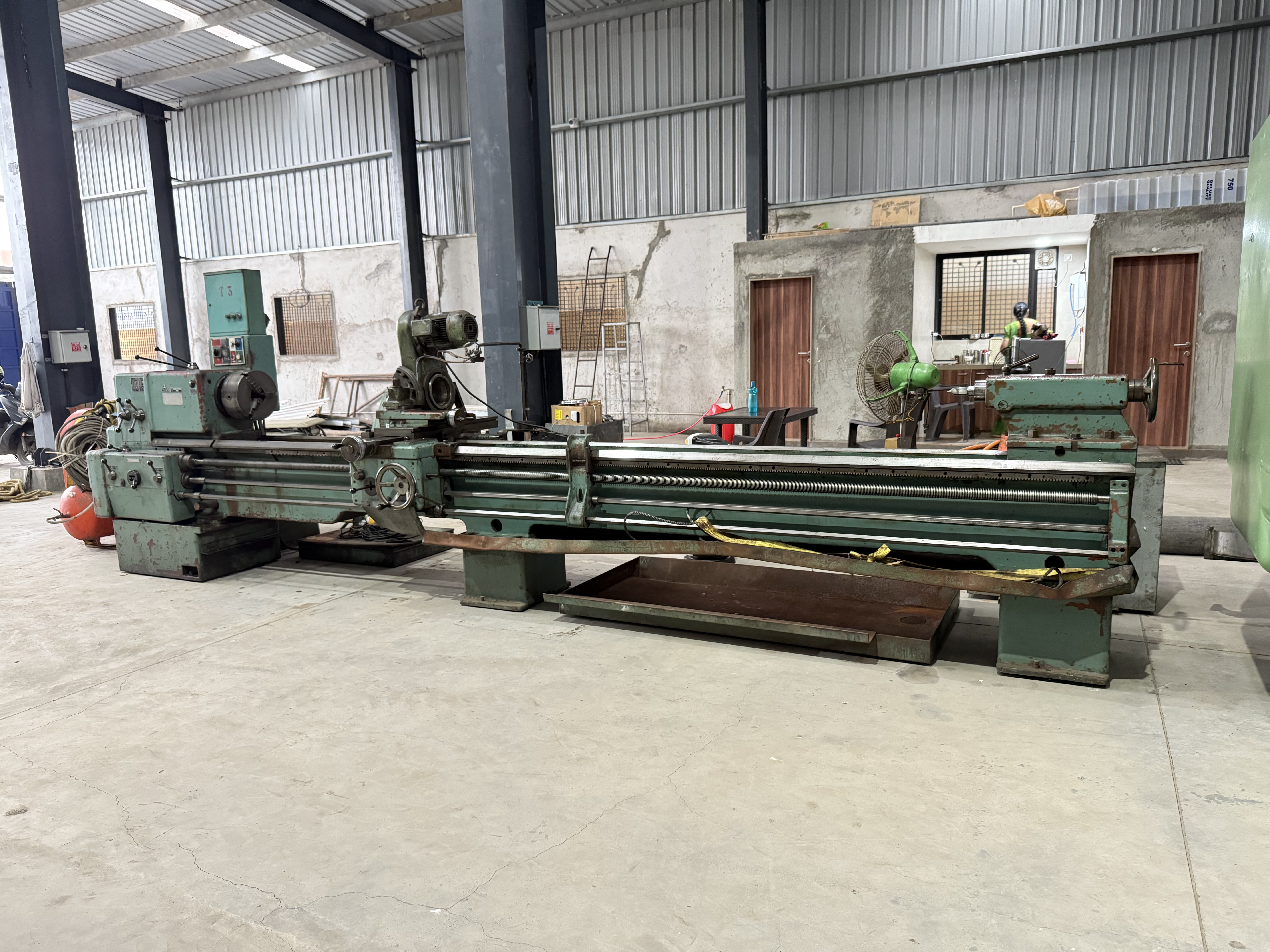 Used TOS SN55B x 4000 Lathe Machine With Whirling Attachment