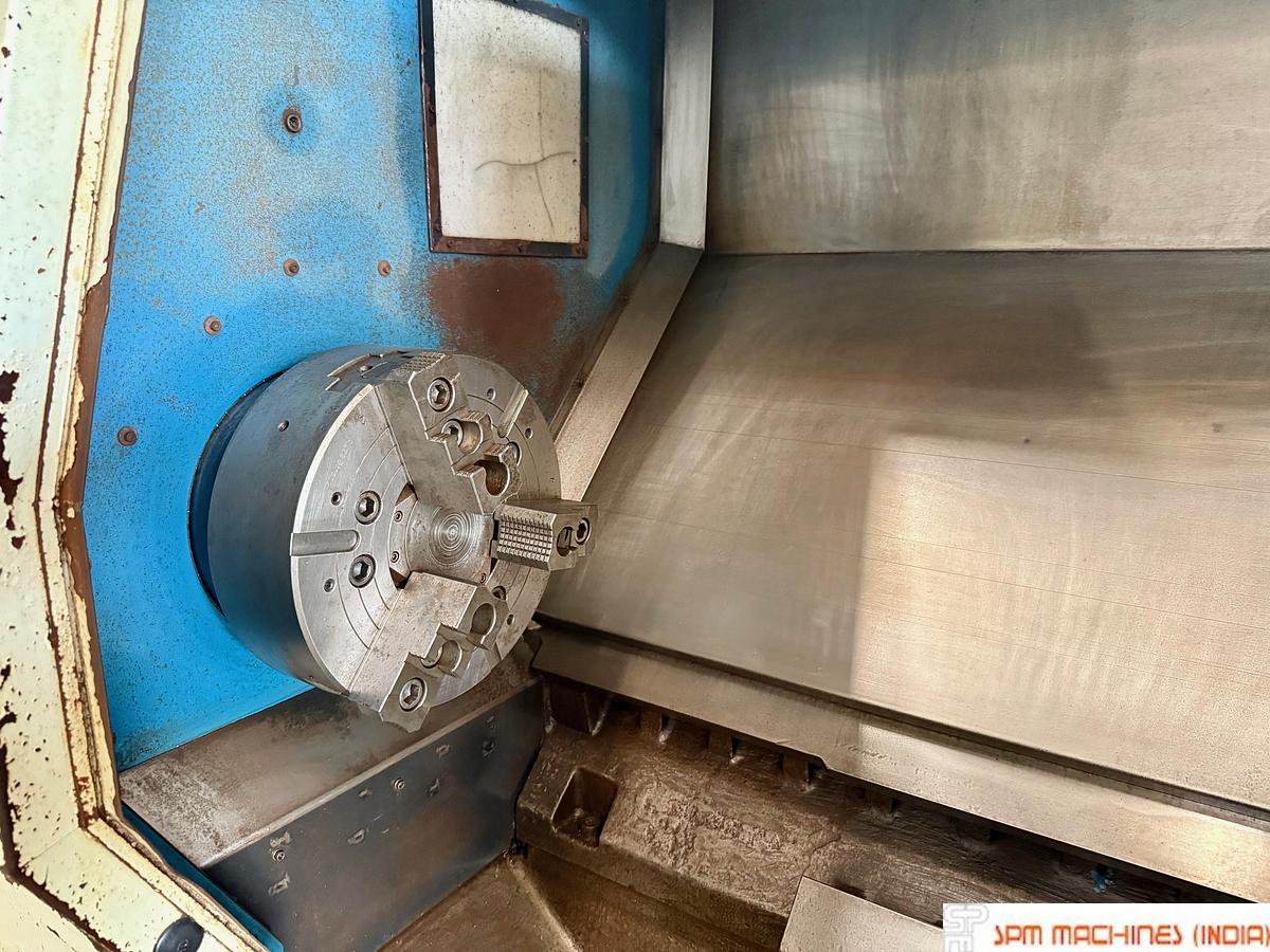 Used Femco HL55S CNC Turning Chuck : 375mm Swing : 727mm Between Center : 1250mm, Fanuc Oitd, Year : 2010