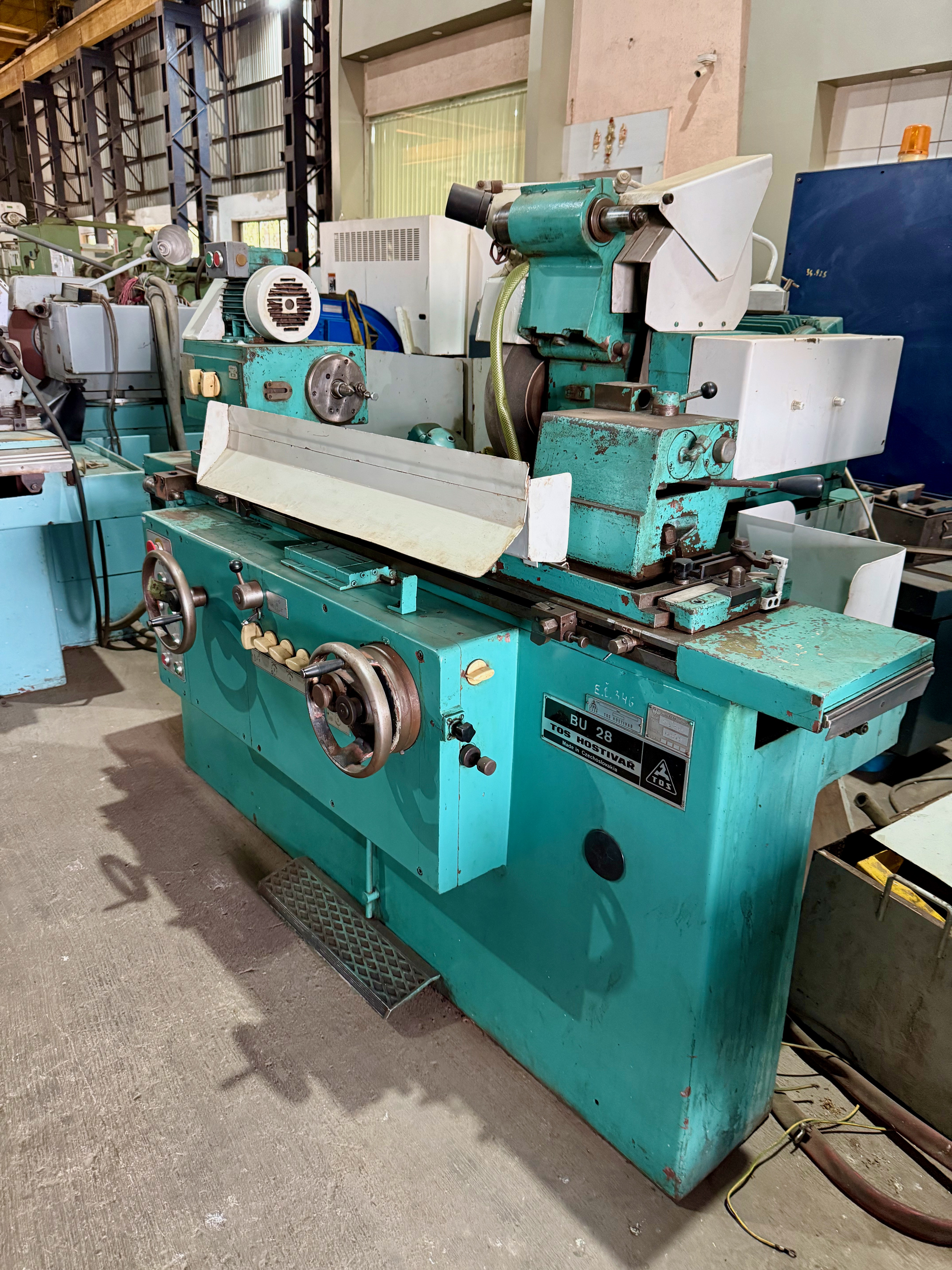 Used TOS BU28 x 630 Cylindrical Grinder With Internal