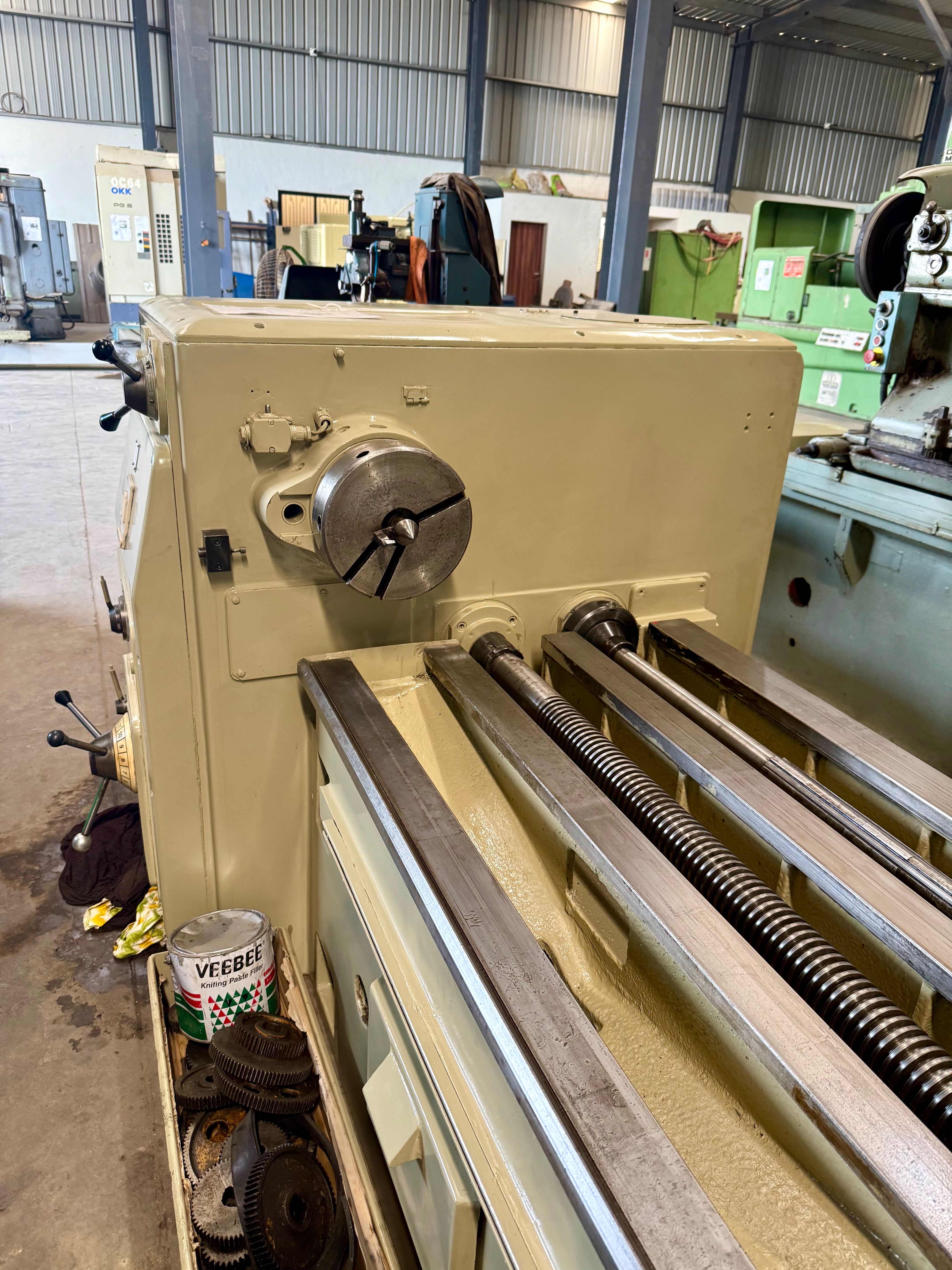 Used WMW Heckert Thread Milling Machine 2000mm With Milling Head and Change Gears