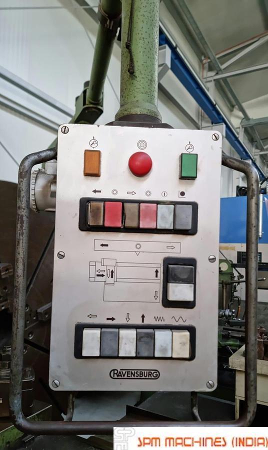 Used Ravensberg Facing Lathe Model : KB45 , Chuck : 1600mm