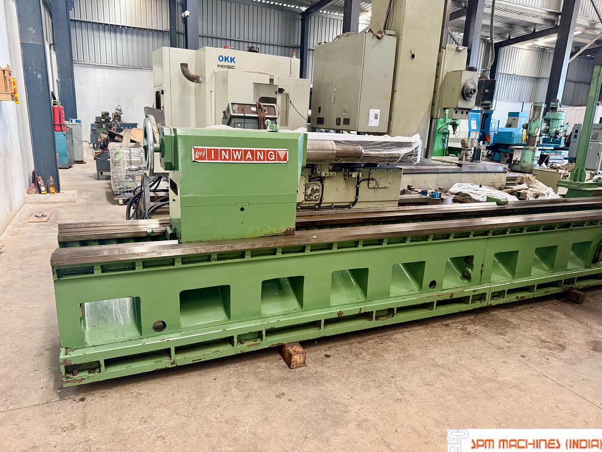 Used Inwang Torino CNC Lathe SPCA 1000 - Swing : 1000mm x 6000mm Fanuc OT Controller