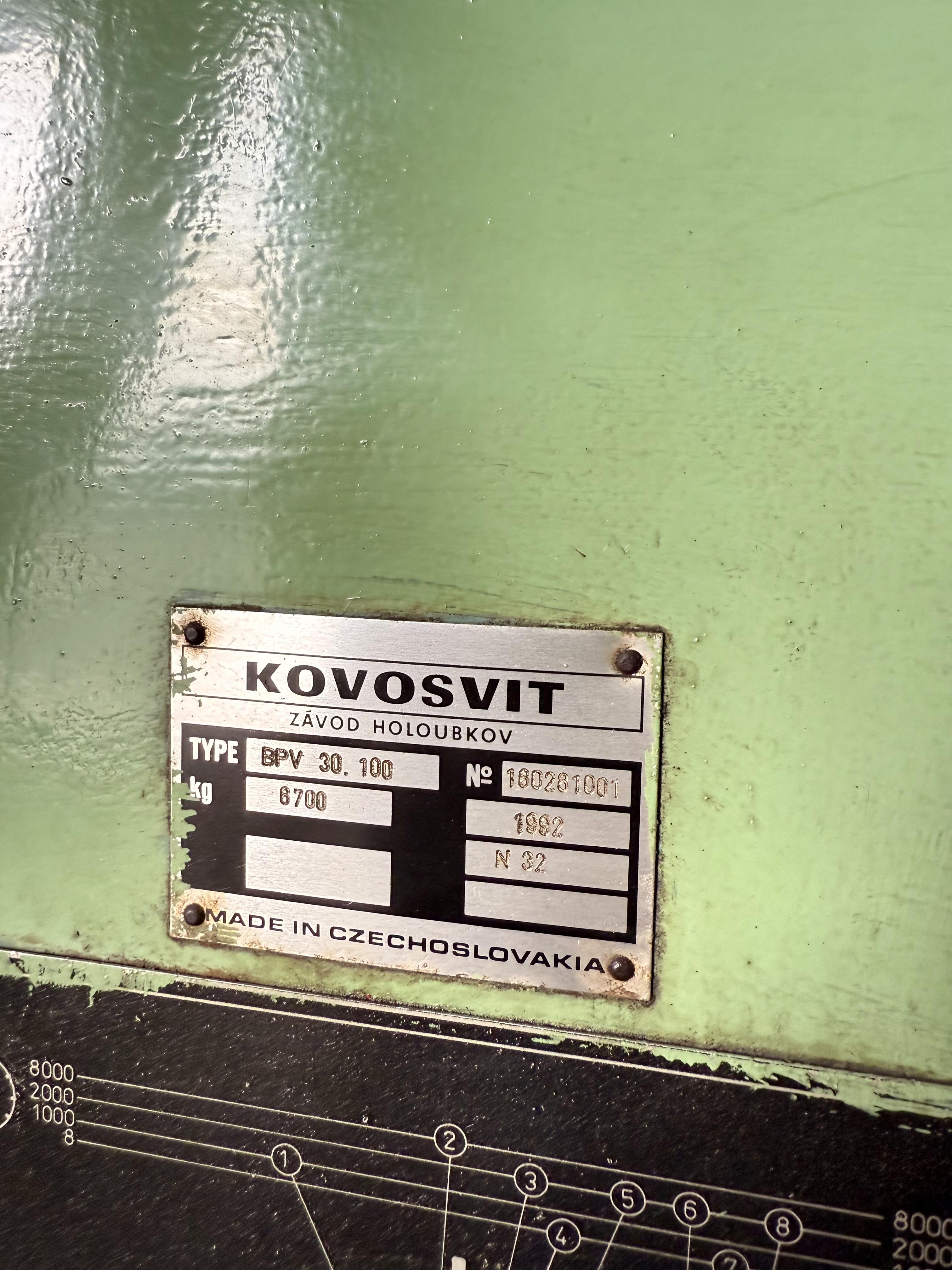 Used TOS BPV 1000 x 300 Rotary Surface Grinder - 1992