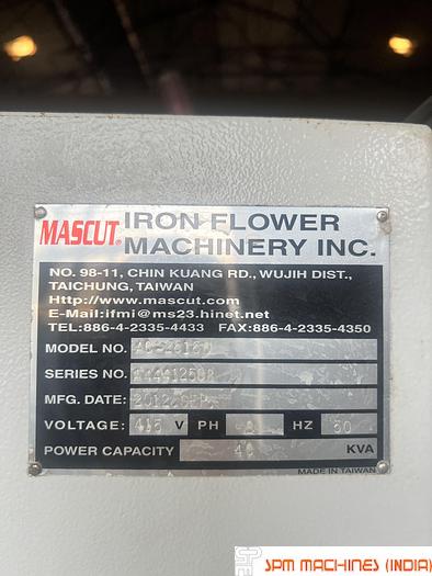 Used Mascut AC26160 CNC Turning 4000mm Year : 2012