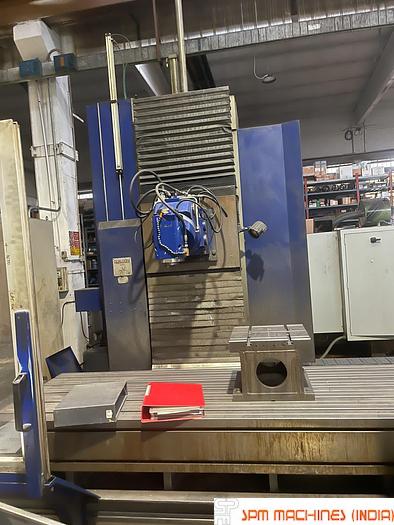 Used Gualdoni Original CNC Bed Milling Table : 4000 x 800mm Fanuc OM Controller, Year : 1996