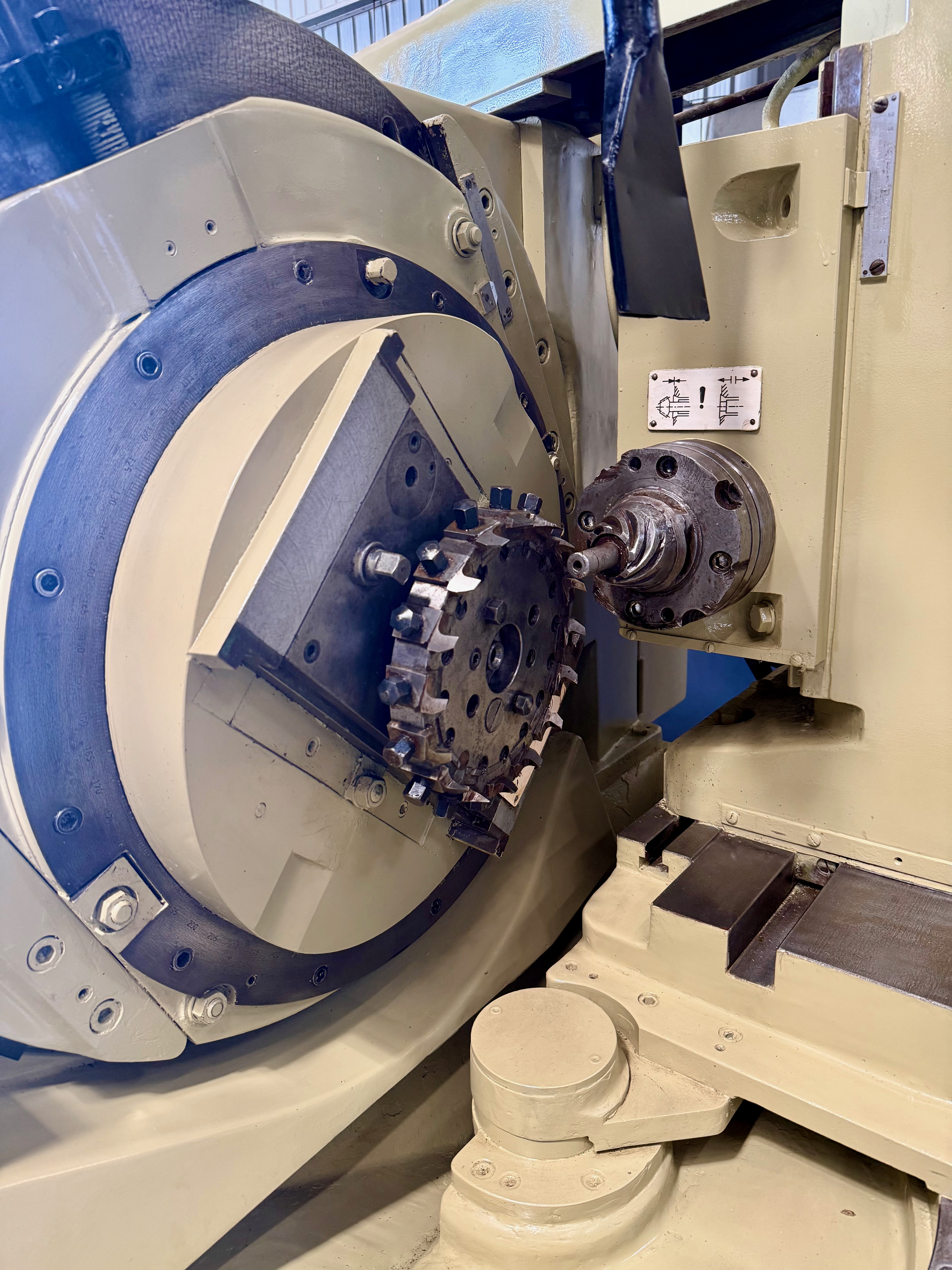 Used WMW ZFTKK 250x5 Spiral Bevel Gear Generator