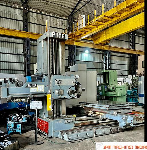 Used Pama AL127S H Boring Spindle : 127mm (Hardened Bed with Ball Screws)