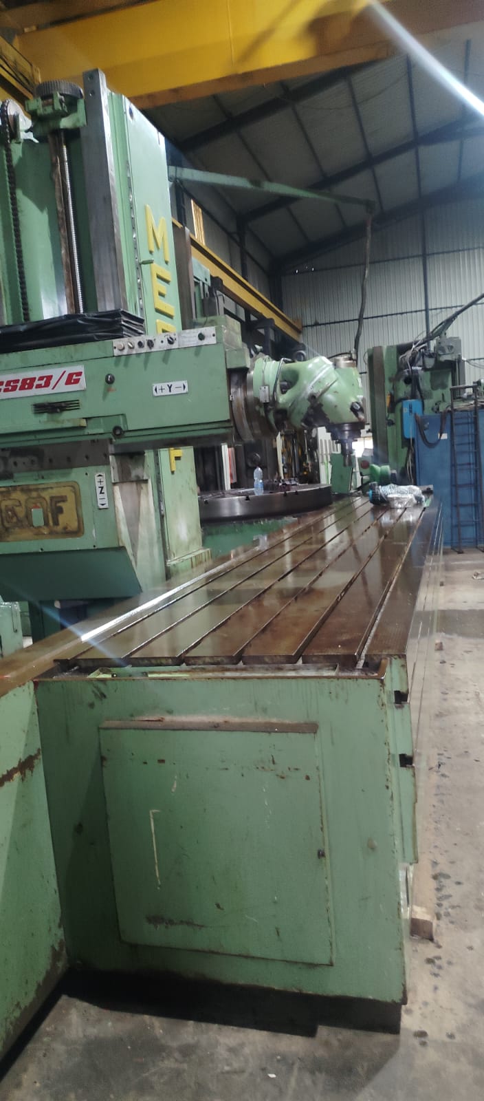 Used Mecof CS83G CNC Bed Milling Machine (Original CNC)