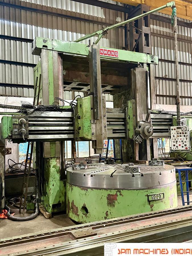 Used Titan SC 27 Double Column VTL, Chuck : 2500mm, Swing : 2700mm, Height : 1900mm
