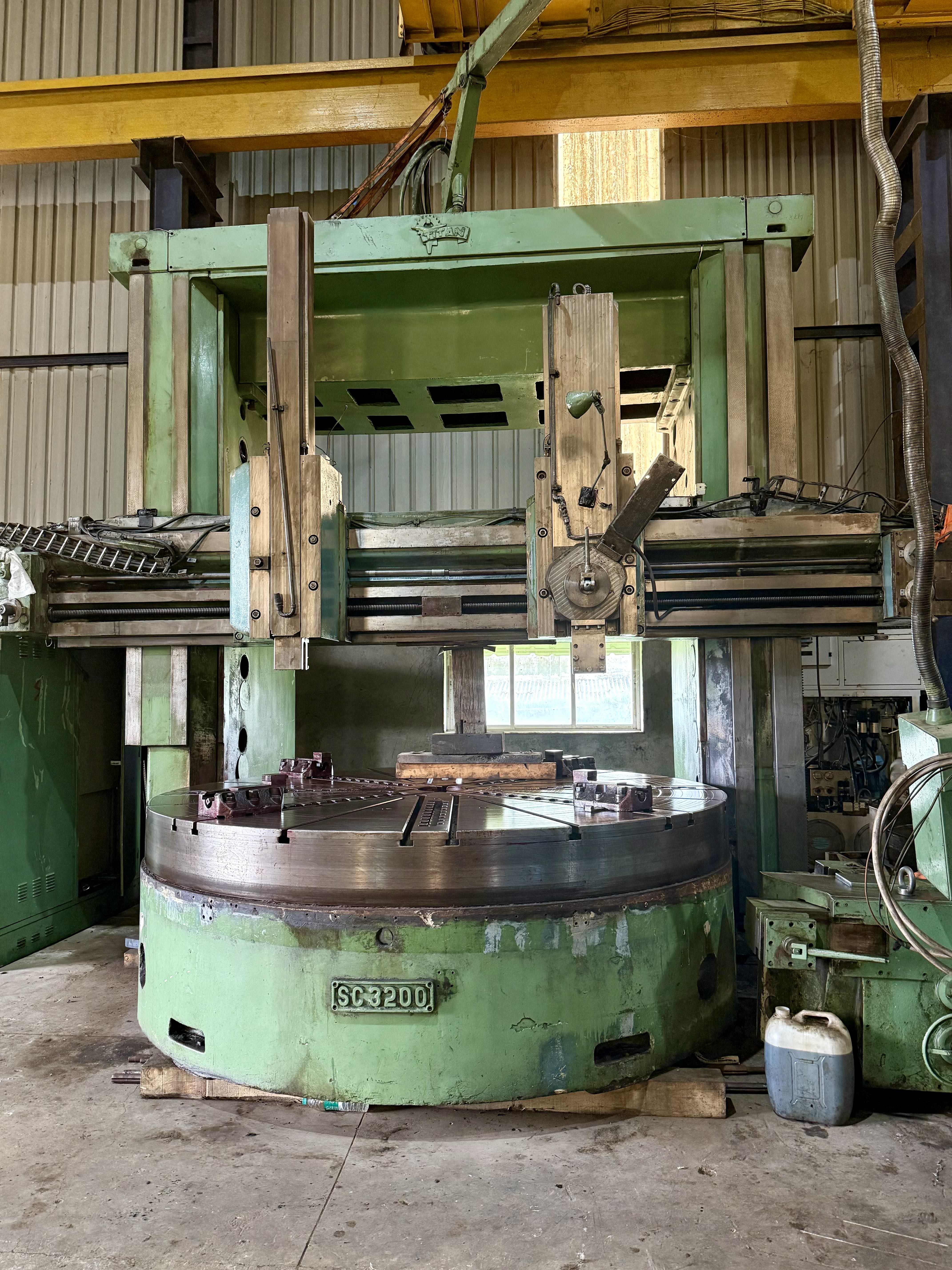 Used Titan SC3200 Double Column VTL - Chuck : 3000mm Swing : 3300mm Height : 2300mm