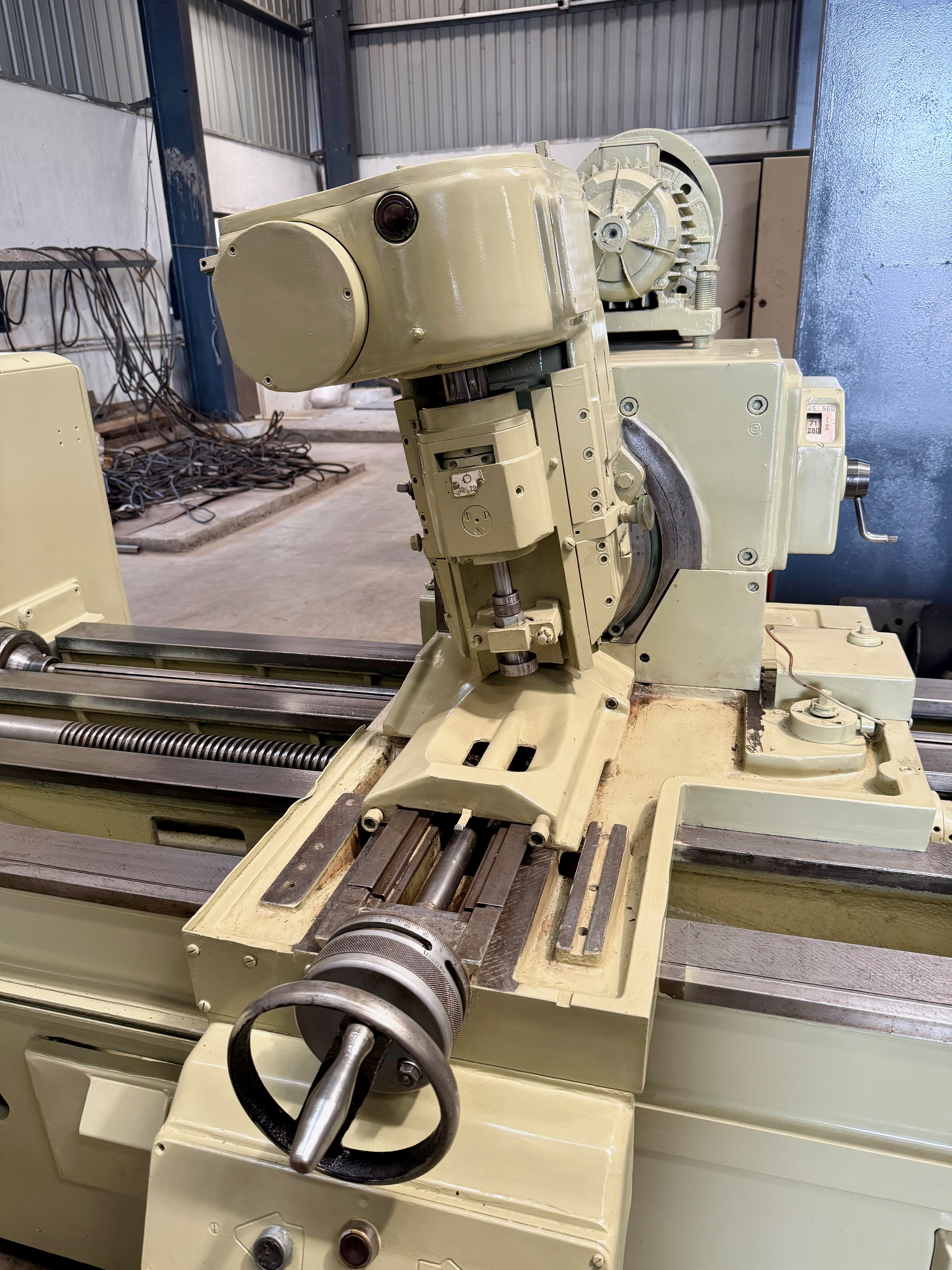 Used WMW Heckert  Thread Milling Machine 2000mm With Hobbing Head and Change Gears