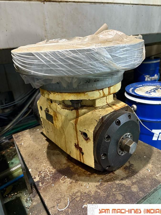 Used Hartford PRW 5340 Double Column VMC - 5200 x 3500mm, Fanuc 18iMB, With Milling Head, Year : 2008