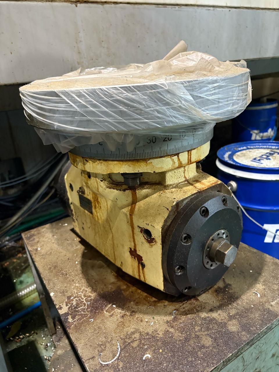 Used Hartford PRW 5340 Double Column VMC - 5200 x 3500mm, Fanuc 18iMB, With Milling Head, Year : 2008