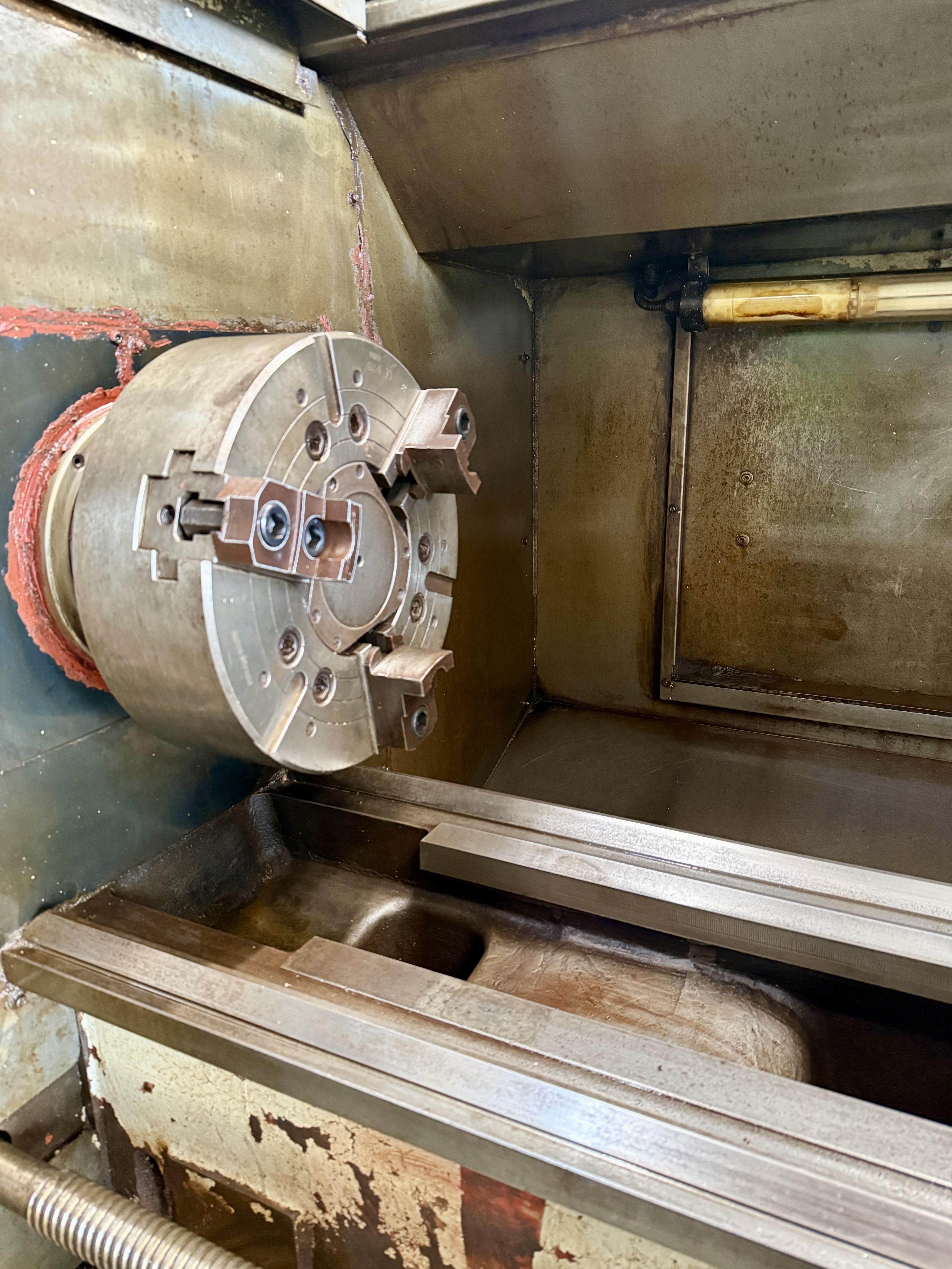 Used Kasuga DY630Cx 3000 CNC Turning Chuck : 380mm x 3000mm With Fanuc OITC, Year : 2011