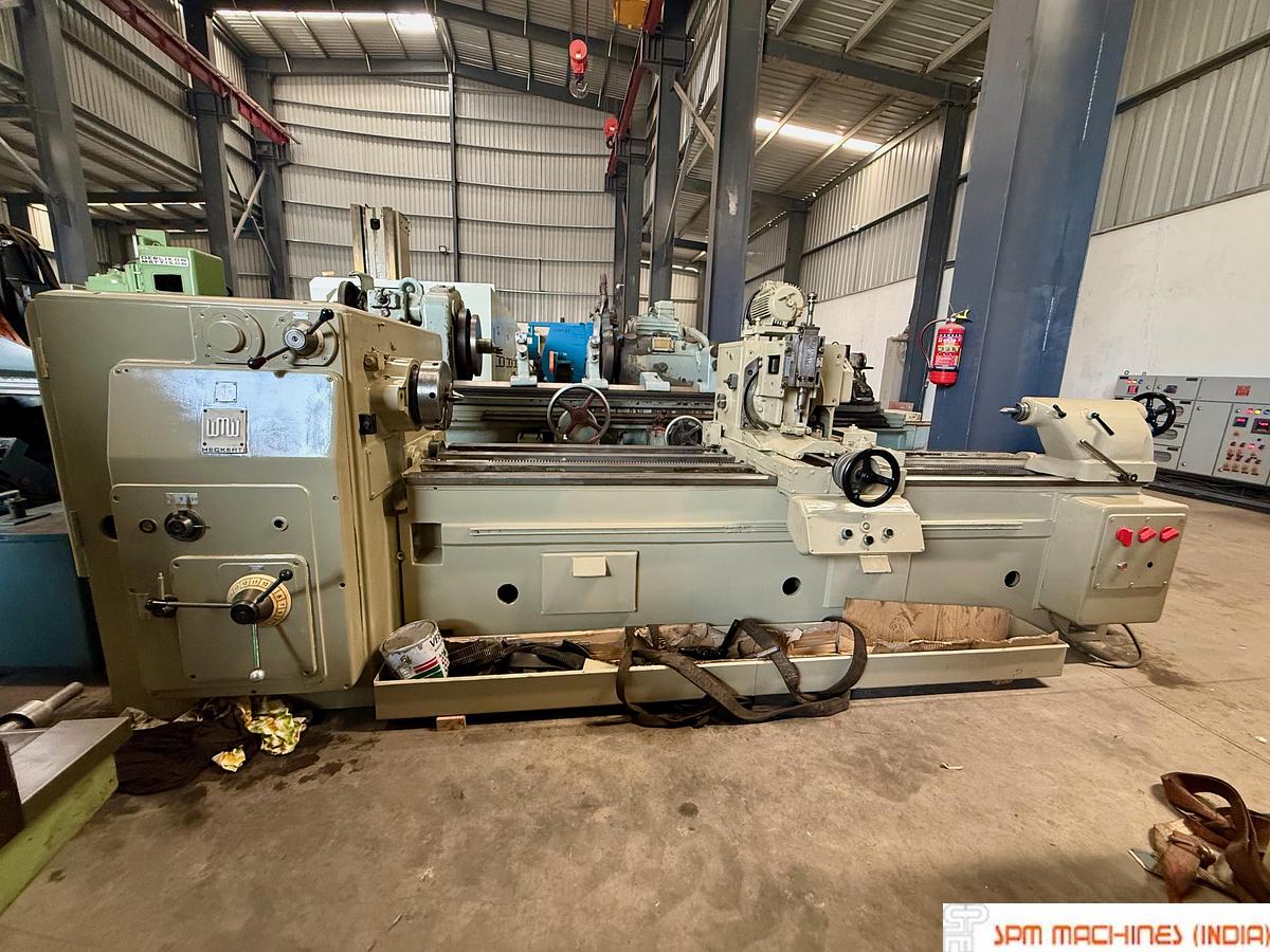 Used WMW Heckert Thread Milling Machine 2000mm With Milling Head and Change Gears