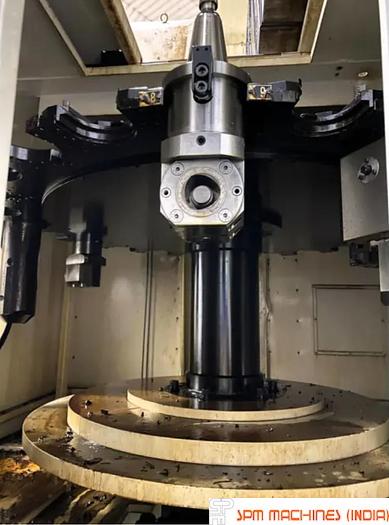 Used Hankook CNC VTL Model VTC160E, Chuck : 1600mm, Swing : 2000mm With C Axis (Year : 2012)