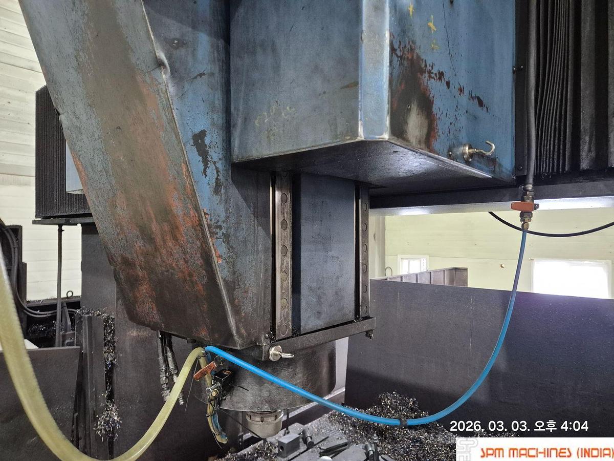 Used Sigma SDV 5229 H Double Column VMC, 5000 x 3000mm, LM Guideways, Milling Head, ATC, Year : 2007