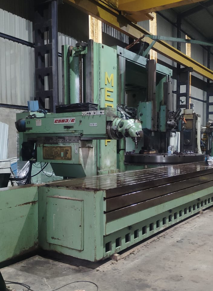 Used Mecof CS83G CNC Bed Milling Machine (Original CNC)