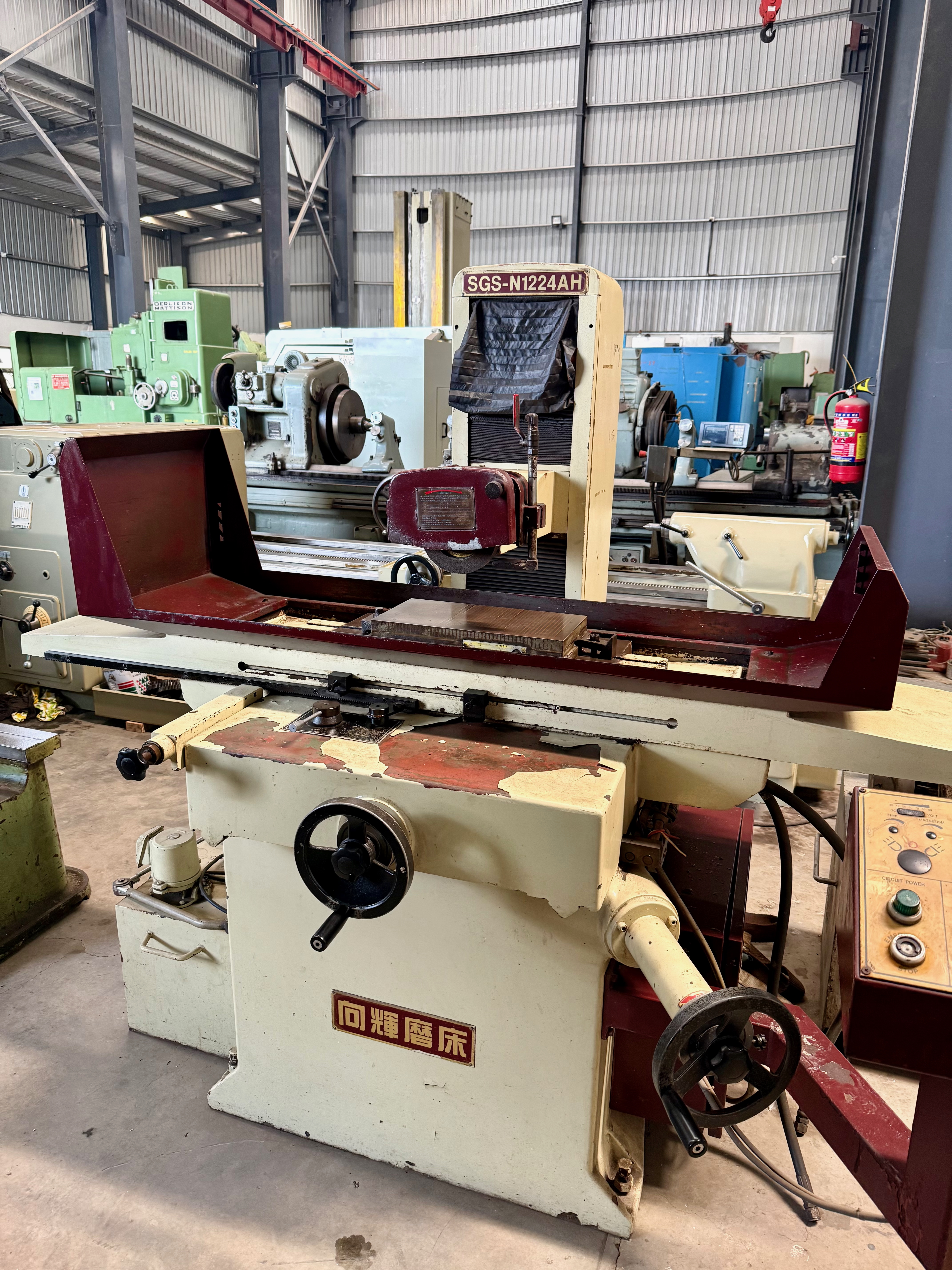 Used Freeport SGS - N1224AH Auto Feed Surface Grinder