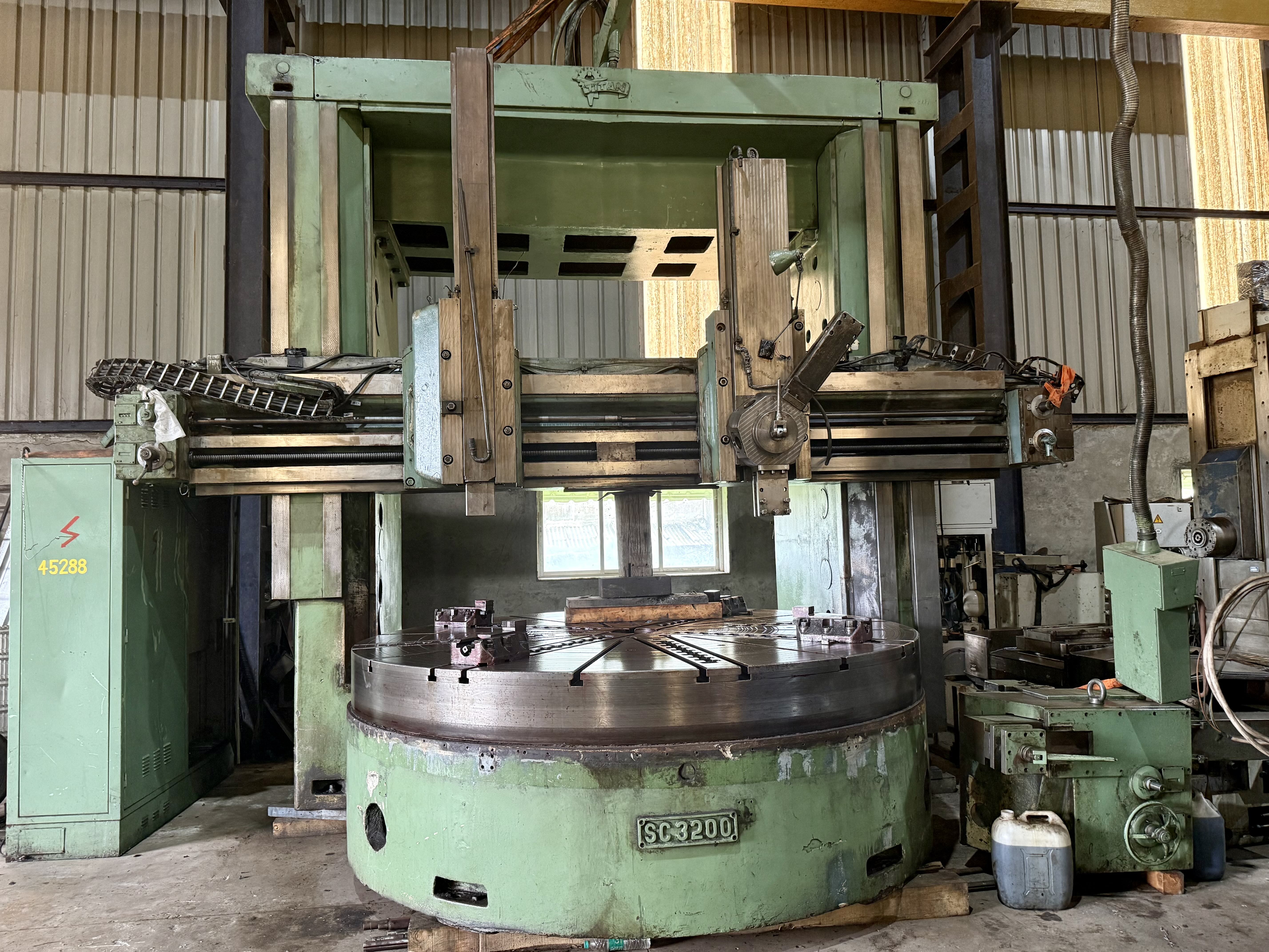 Used Titan SC3200 Double Column VTL - Chuck : 3000mm Swing : 3300mm Height : 2300mm
