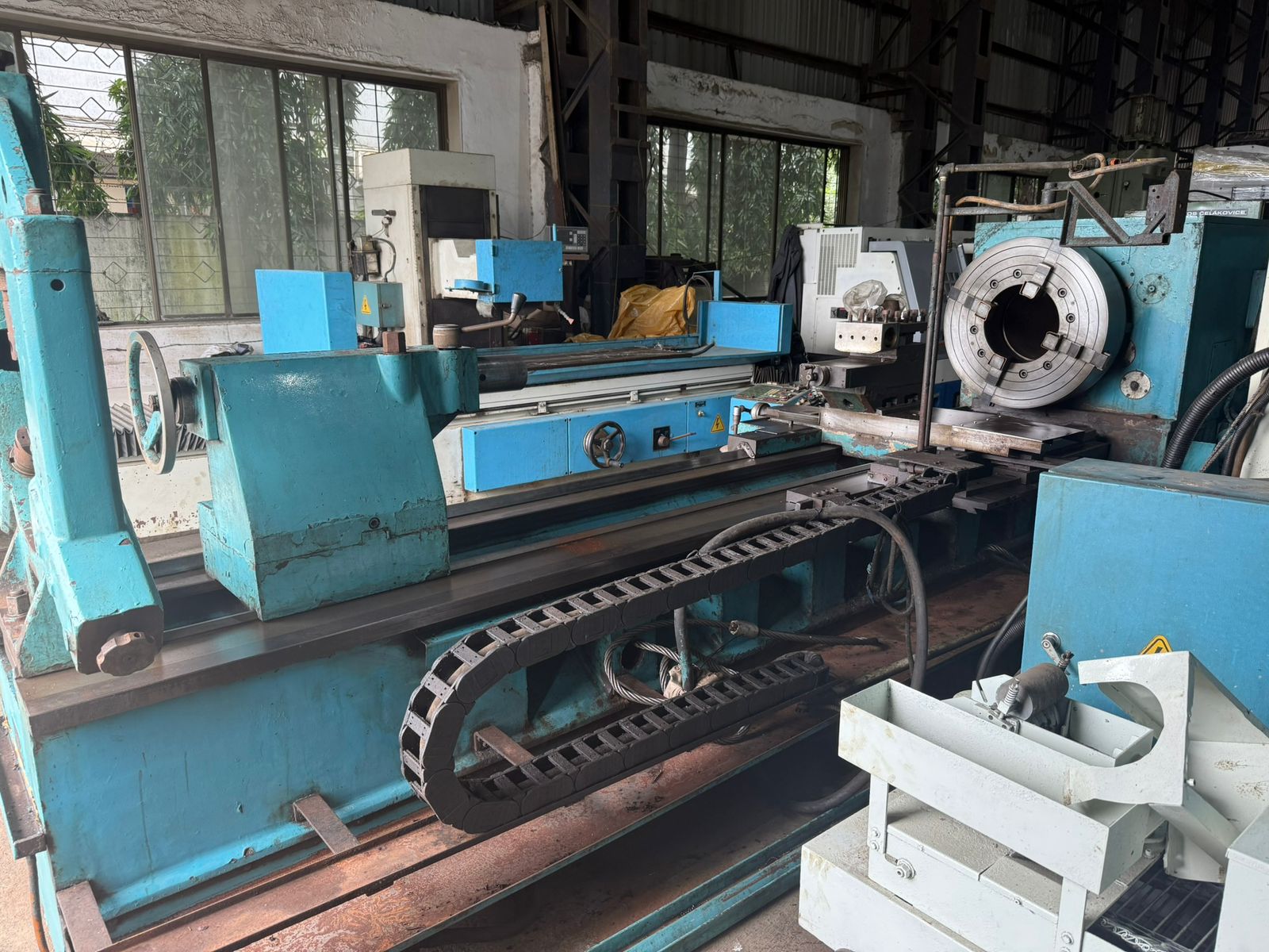 Used Vanguard S1-262A / 3000 Oil Country Lathe Big Bore 355mm