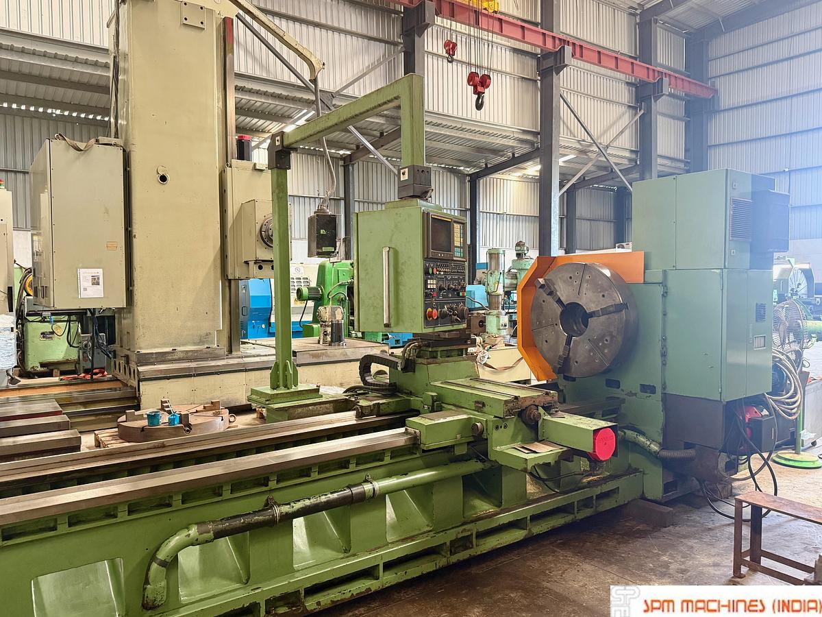 Used Inwang Torino CNC Lathe SPCA 1000 - Swing : 1000mm x 6000mm Fanuc OT Controller