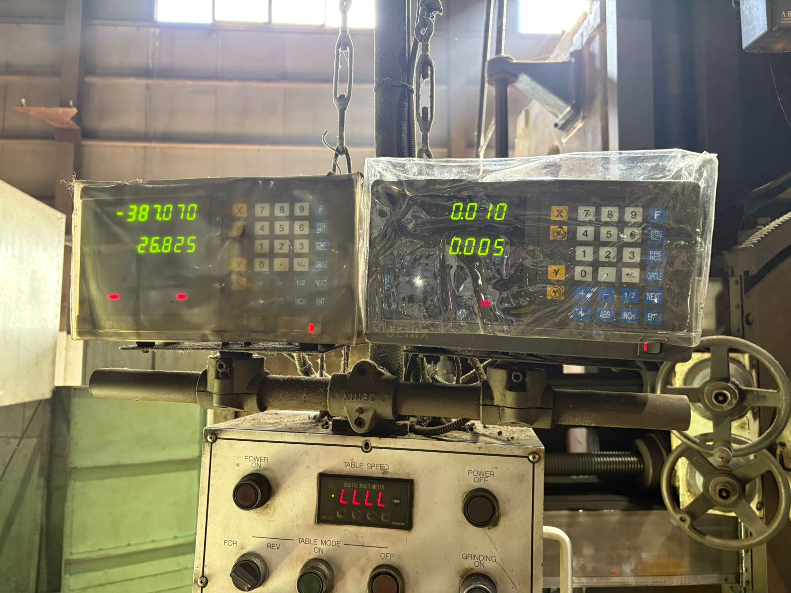 Used Stanko - Russian 1525 Double Column VTL Chuck : 2250mm Swing : 2500mm, Height : 1600mm