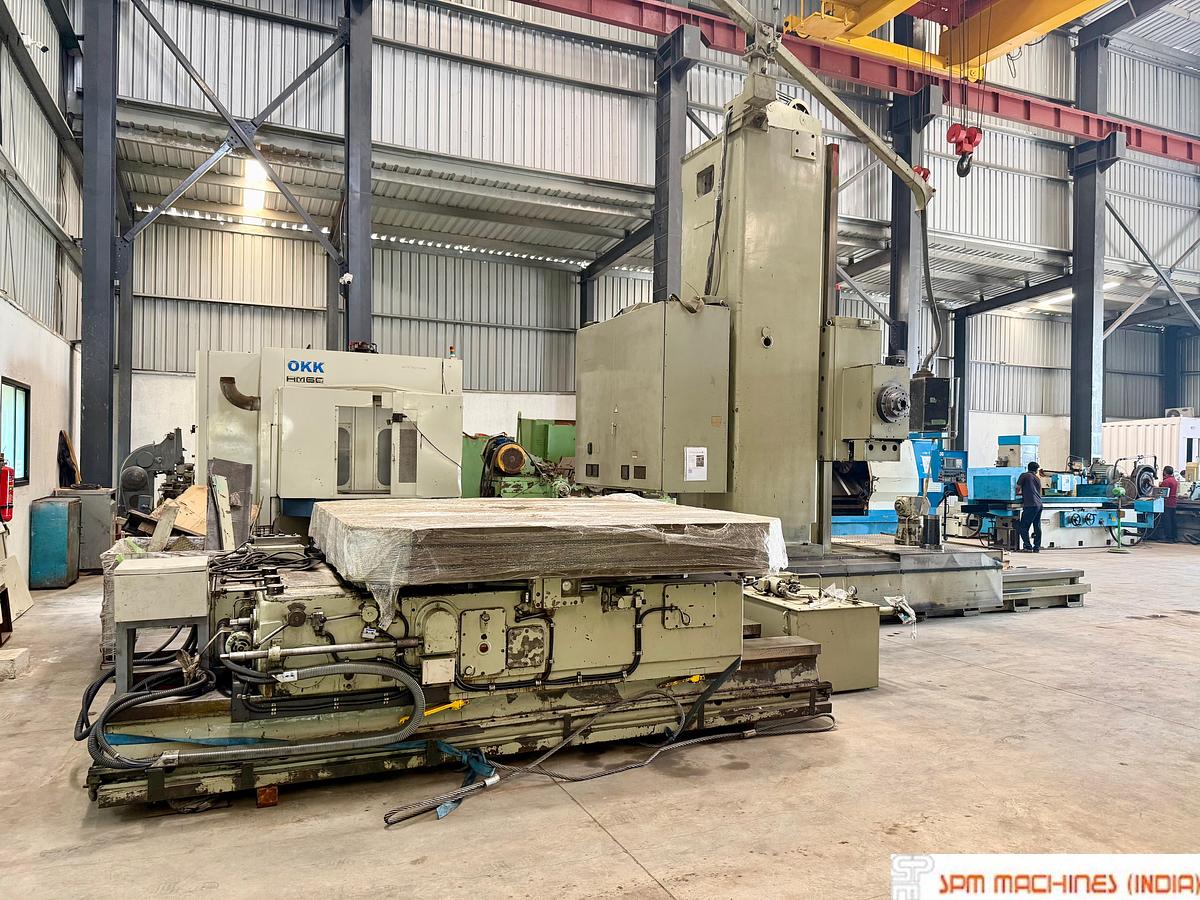 Used Toshiba Shibaura BF130A CNC Floor Boring Machine Spindle : 130mm, Cross : 6500mm, Height : 2500mm, Rotary Table : 2500 x 2500mm, Milling Head